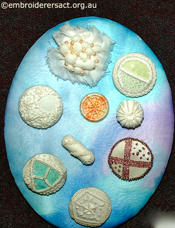 Embroidered Buttons