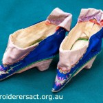 Embroidered shoes for Chinese Women with bound feet