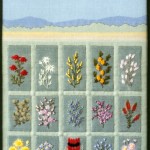 Stitched Australian Landscape and Flora