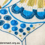 Detail of embroidery