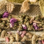 Detail of Bullions & French Knots