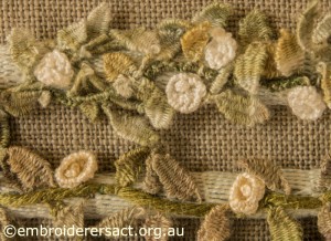 Needlelace Flowers by Pat Bootland