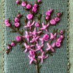 Pink Sorbello Stitch Flowers