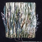 Pond life embroidery