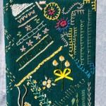 Embroidered Diary Cover