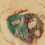 Cute Mice on Wool Blanket 2