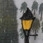 Detail 2 of Narnia stitchery