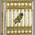 Stitched bird cage