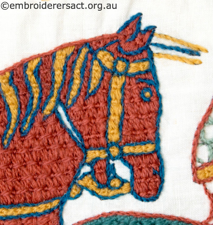 Horse from Bayeux Tapestry
