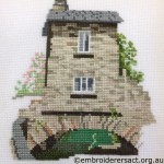 Cross Stitch of Bridge House Ambleside