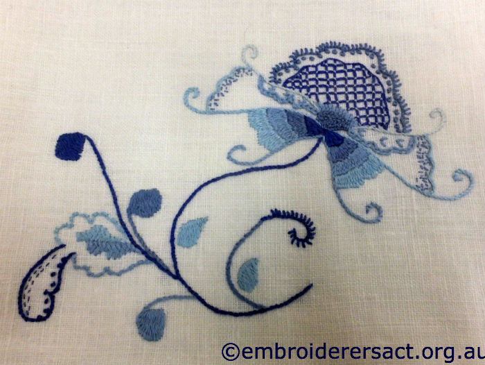 Deerfield embroidery