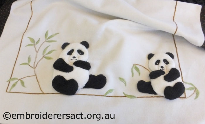 Panda Baby Blanket