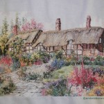 Thatched Cottages Cross Stitch