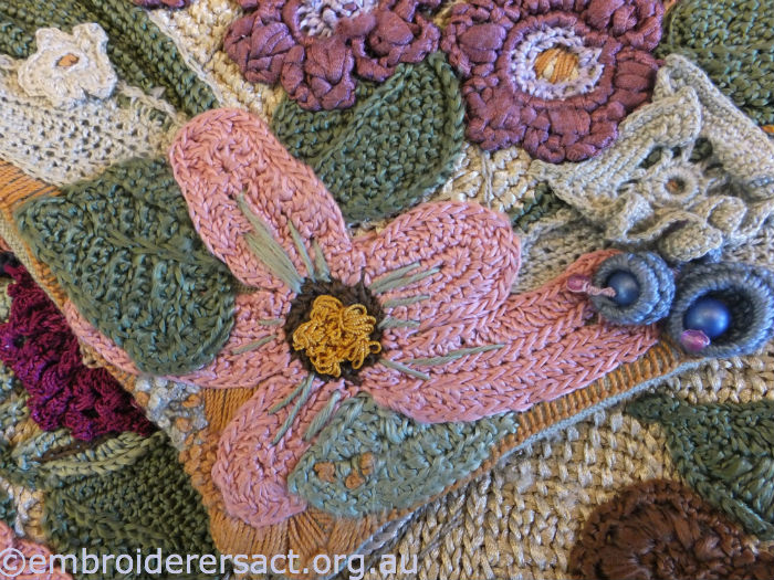Tunisian Crochet Flowers