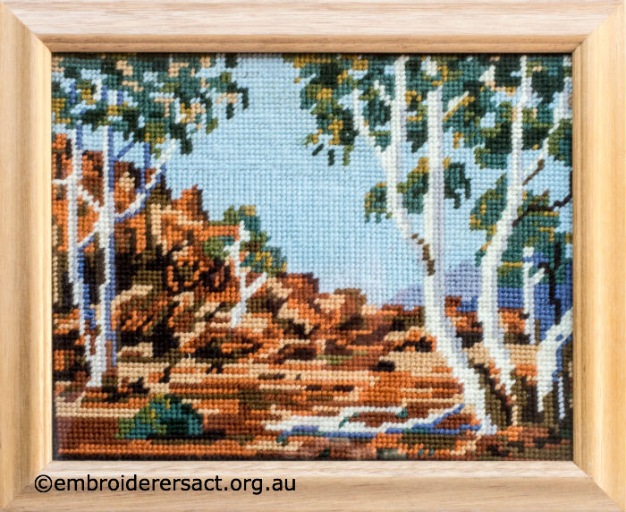 Tapestry Desert Scene