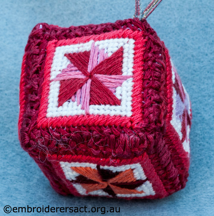 Embroidered Xmas Decoration