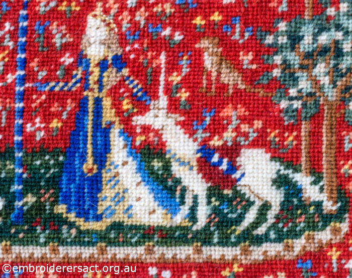 Miniature of Cluny Tapestry