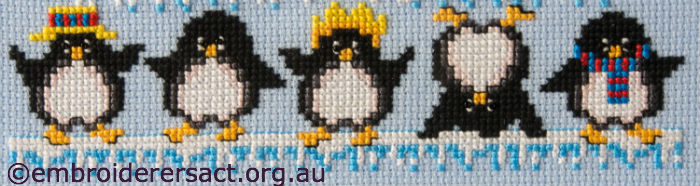 Detail of Penguin Triangle