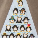 Penguin Triangle Cross Stitch