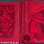 Red Textile Diary