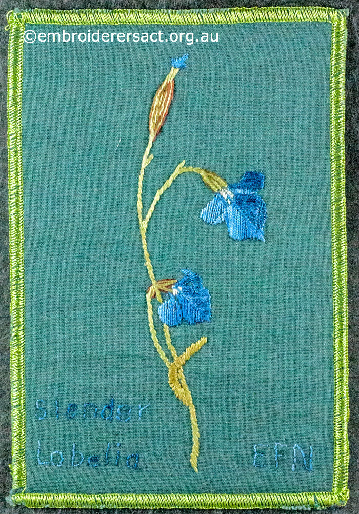 Stitched Wildflower