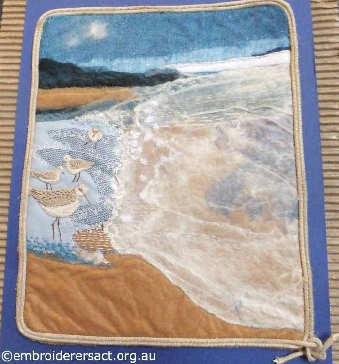 Contemporary Textured Seascape