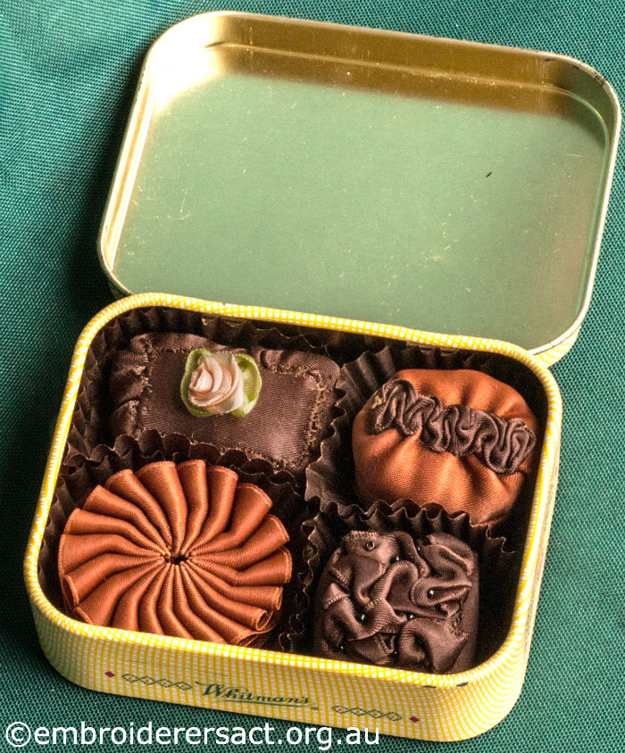 Stitched Tin of Chocolates