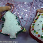 Stitched Xmas Ornaments