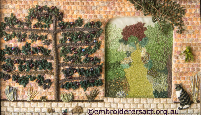 Stitched Wall Garden