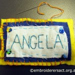 Stitched Name tag