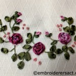 Ribbon embroidery