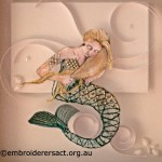 Embroidered Mermaid